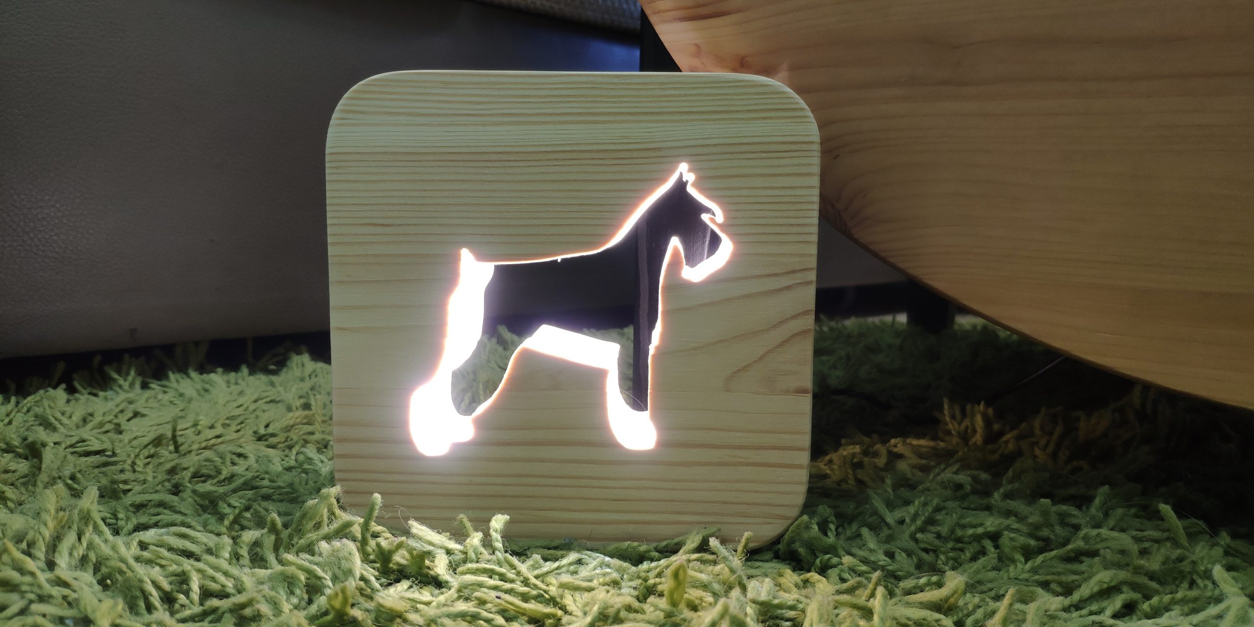 מנורת לד בצורת שנאוצר בינוני – תמונה 3